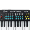 Henrix Portable Keyboards Black Henrix KBJ-37 37 Key Junior Keyboard with Microphone