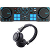 Hercules DJ DJ Controller Interfaces Hercules DJ Control Compact DJ Software Controller with Ant Audio H86 Bluetooth Headset