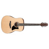 Ibanez Acoustic Guitars Natural Low Gloss Ibanez AAD50 Advanced Acoustic Series Acoustic Guitar