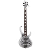 Ibanez Bass Guitars Silver Blizzard Matte Ibanez BTB25TH5 BTB 5 String Electric Bass Guitar