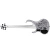 Ibanez Bass Guitars Silver Blizzard Matte Ibanez BTB25TH5 BTB 5 String Electric Bass Guitar