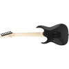 Ibanez Electric Guitars Black Flat Ibanez RG7420EX RG 7 String Electric Guitar