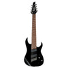 Ibanez Electric Guitars Black Ibanez RGMS8 RG Standard Series 8 String Electric Guitar