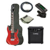 Ibanez Electric Guitars Bundles Candy Apple With Laney LX10 Ibanez GRG170DX Electric Guitar Standard Guitar Bundle