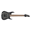 Ibanez Electric Guitars Bundles Ibanez GRG7221QA RG Series 7-String Electric Guitar With Gigbag, Polishing Cloth, Strap, Picks, Cable & Ebook- Transparent Black Sunburst