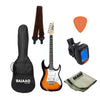 Ibanez Electric Guitars Bundles Tri Fade Burst Ibanez GRX40 Standard Electric Guitar Bundle - Black Night/Tri Fade Burst