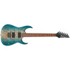 Ibanez Electric Guitars Caribbean Shoreline Flat Ibanez RG421PB RG Standard 6 String Electric Guitar