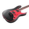 Ibanez Electric Guitars Ibanez GRG131DX RG Gio Series 6-String Electric Guitar- Black Flat