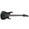 Ibanez Electric Guitars Ibanez GRG7221QA RG Series 7-String Electric Guitar - Transparent Black Sunburst