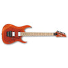 Ibanez Electric Guitars Ibanez Prestige Series RG652AHMS Electric Guitar - Orange Metallic Burst Flat