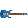 Ibanez Electric Guitars Laser Blue Matte Ibanez RGA42HPT RGA Standard 6 String Electric Guitar - Laser Blue Matte