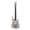 Ibanez Electric Guitars Silver Flat Ibanez RG5170G Prestige 6 String Electric Guitar with Case - Silver Flat