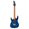 Ibanez Electric Guitars Transparent Blue Burst Ibanez GRX70QAL RG Gio Series Left Handed Electric Guitar