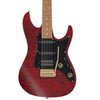 Ibanez Electric Guitars Transparent Red Matte Ibanez SLM10 Electric Guitar with Gig Bag