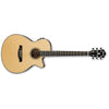 Ibanez Electro Acoustic Guitars Natural High Gloss Ibanez AEG10II Electro - Acoustic Guitar