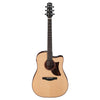 Ibanez Electro Acoustic Guitars Natural Low Gloss Ibanez AAD300CE Advanced Acoustic Series Electro Acoustic Guitar