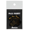 Ibanez Picks Black Ibanez B1000PG Paul Gilbert Guitar Picks - Set of 6