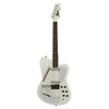 Italia Guitars Hollow & Semi-Hollow Electric Guitars White Crackle Italia Guitars Sitar Hollow Electric Guitar