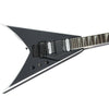 Jackson Electric Guitars Jackson JS32 King V 6 String Electric Guitar - Black with White Bevels