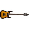 Jackson Electric Guitars Tobacco Sunburst Jackson JS32-7Q Dinky 7-String Electric Guitar