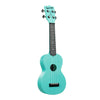 Kala Soprano Ukuleles Aqua Mist Kala KA-WMG-BL-S Glow-in-the-Dark Waterman Soprano Ukulele with Bag