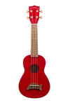 Kala Soprano Ukuleles Candy Apple Red Kala MK-SD Makala Soprano Ukulele