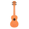 Kala Soprano Ukuleles Fluorescent Orangesicle Kala KA-SWF Soprano Waterman Ukulele With Bag