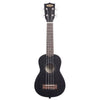 Kala Soprano Ukuleles Kala KA-15S Black Satin Mahogany Soprano Ukulele - Black