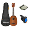 Kala Soprano Ukuleles Kala KA-P Mahogany Pineapple Soprano Standard Ukulele Bundle