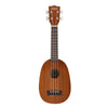 Kala Soprano Ukuleles Kala KA-P Mahogany Pineapple Soprano Ukulele - Open Box