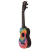 Kala Soprano Ukuleles Kala KA-SU-TIEDYE Tie Dye Soprano Ukadelic Ukulele