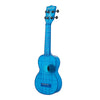 Kala Soprano Ukuleles Kala KA-WMT Transparent Waterman Soprano Ukulele with Bag - Cobalt Blue