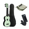 Kala Soprano Ukuleles Kala MK-SWB Makala Waterman Soprano Standard Ukulele - Slate Blue Bundle