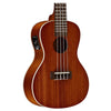 Kala Ukulele Bundles Kala KA-CE Satin Mahogany Concert Ukulele With Bajaao UB-S Gig Bag