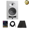 Kali Audio Monitor Speaker Bundles White Kali Audio LP-6 2nd Wave Lone Pine Series 6.5" Active Studio Monitor with Isolation Pads, Cables, and Ebook - Single Unit