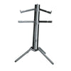 Konig & Meyer Keyboard Stands Konig & Meyer 18860 Spider Pro Double Keyboard Stand - Black Anodized