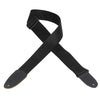 Levy's Guitar Straps Black Levy's M8 2 Inch Classic Series Polypropylene Standard Guitar Strap