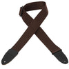 Levy's Guitar Straps Brown Levy's M8 2 Inch Classic Series Polypropylene Standard Guitar Strap