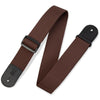 Levy's Guitar Straps Brown Levy's M8POLY 2 Inch Polypropylene Guitar Strap