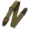 Levy's Guitar Straps Green Levy's MSSC8 2 Inch Signature Series Cotton Guitar Strap