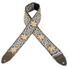 Levy's Guitar Straps M8HTV13 Levy's M8HTV 2 inch Hootenanny Jacquard Weave Guitar Strap