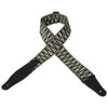 Levy's Guitar Straps MSSW80-001 Levy's MSSW80 Woven-Polypropylene 2 inch Guitar Strap