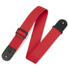 Levy's Guitar Straps Red Levy's M8POLY 2 Inch Polypropylene Guitar Strap