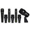 Lewitt Drumkit Microphones Black Lewitt Beatkit Pro 7-Piece Drum Microphone Set