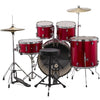 Ludwig Acoustic Drum Kits Ludwig Accent Drive 5 Piece Acoustic Drum Kit With Hardware & Cymbals