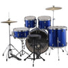 Ludwig Acoustic Drum Kits Ludwig Accent Drive 5 Piece Acoustic Drum Kit With Hardware & Cymbals