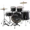 Ludwig Acoustic Drum Kits Ludwig Accent Drive 5 Piece Acoustic Drum Kit With Hardware & Cymbals