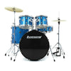 Ludwig Acoustic Drum Kits Ludwig Accent Drive 5 Piece Acoustic Drum Kit with Hardware, Cymbals & Drum Throne