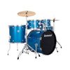 Ludwig Acoustic Drum Kits Ludwig Accent Drive 5 Piece Acoustic Drum Kit with Hardware, Cymbals & Drum Throne