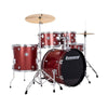 Ludwig Acoustic Drum Kits Ludwig Accent Drive 5 Piece Acoustic Drum Kit with Hardware, Cymbals & Drum Throne